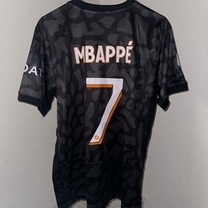 Kylian Mbappe #7 PSG 3rd Jersey Men's